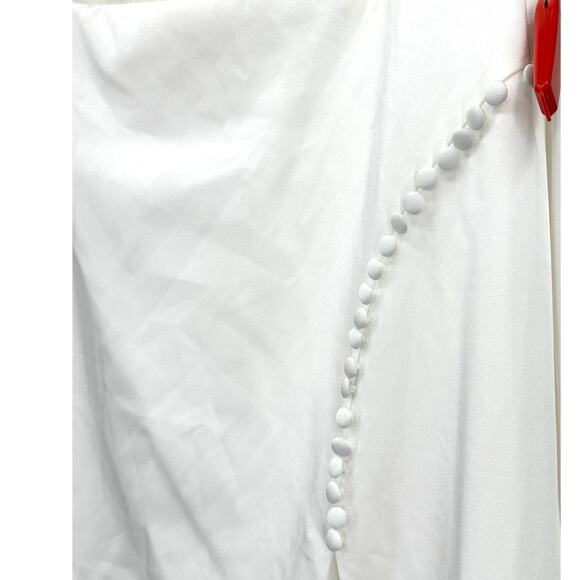 Mac Duggal [ 12 ]‎ Ivory Drop Shoulder Embellished Bodice Evening Gown  11264 - Picture 8 of 15